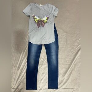 ELF Navy Skinny Jeans
